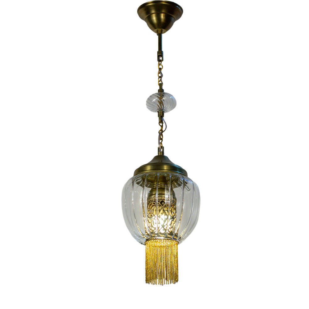 Arabesque Pendant, 1 Lights, Copper, 20×70cm - Oxide
